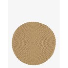NOBLE HOUSE Place Mat Tellus - SIMBA YELLOW - 38 cm x 38