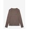 MANGO Striped Cotton T-Shirt - BROWN - 116 – kuva 1