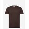 ENKEL STUDIO Basic O-Neck Tee S/S - BROWN - 3XL – kuva 1