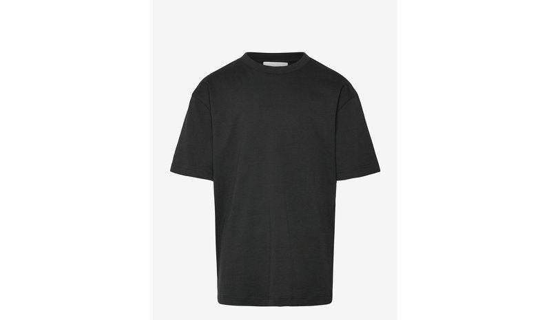 ENKEL STUDIO Basic O-Neck Tee S/S - BLACK - 152 – kuva 1/1
