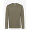 ENKEL STUDIO Basic O-Neck Tee L/S - ARMY - 3XL – kuva 1