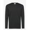 ENKEL STUDIO Basic O-Neck Tee L/S - BLACK - 3XL – kuva 1