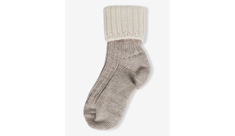 MP DENMARK Aries Socks - LIGHT BROWN MELANGE - 17/18 – kuva 1/1