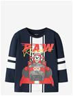 NAME IT Nmmoliver Paw Ls Nreg Top Box Cplg - NAVY BLAZER - 86