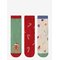 LINDEX 3-Pack Socks - DARK RED - 25/27 – kuva 1
