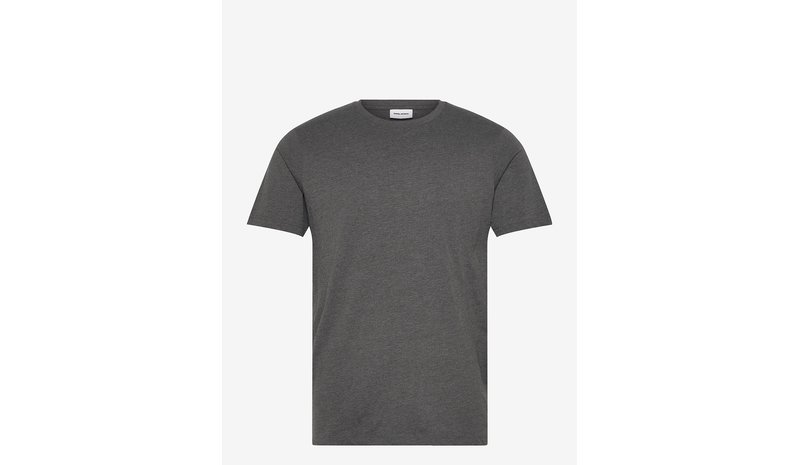 ENKEL STUDIO Basic O-Neck Tee S/S - DK GREY - 3XL – kuva 1/1