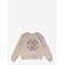 MANGO Printed Embossed Sweatshirt - LT PASTEL BROWN - 164 – kuva 1