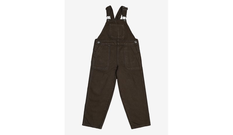 MANGO Denim Dungarees With Pockets - BROWN - 116 – kuva 1/1