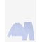 MANGO Full Cotton Striped Pyjama Set - LT-PASTEL BLUE - 128 – kuva 1