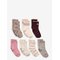 MINYMO Socks W.pattern (7-Pack ) - WILD ROSE - 23\26 – kuva 1