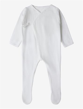 MANGO Wrap Long Jumpsuit - NATURAL WHITE - 0-1M – kuva 1/1