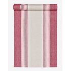 NOBLE HOUSE Runner X-Mas Stripe - RED - 35X110 cm