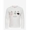 KIDS ONLY Kmgfleur Ls Reg Tee Jrs - CLOUD DANCER - 98 – kuva 1
