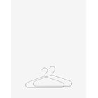 METTE DITMER Hang-It Hanger, 2-Pack - BRUSHED STEEL - W0.6X L40X H21 cm
