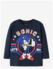 NAME IT Nmmoisin Sonic Ls Nreg Top Sky - NAVY BLAZER - 98