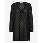 ETAM Flower Beachwear Robe - BLACK - M