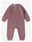 MANGO Knitted Long Jumpsuit - DARK RED - 86 – kuva 1