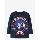 NAME IT Nmmoisin Sonic Ls Nreg Top Sky - NAVY BLAZER - 104