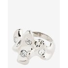PILGRIM Sunset Ring Silver-Plated - SILVER PLATED - One Size