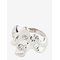 PILGRIM Sunset Ring Silver-Plated - SILVER PLATED - One Size – kuva 1