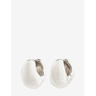 PILGRIM Light Chunky Earrings Silver-Plated - SILVER PLATED - One Size