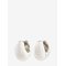 PILGRIM Light Chunky Earrings Silver-Plated - SILVER PLATED - One Size – kuva 1