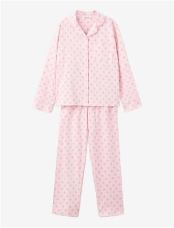 MANGO Floral-Print Pyjama Set - PINK - 152 – kuva 1/1
