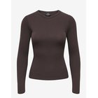 JDY Jdylucky L/S O Neck New Top Jrs Noos - CHOCOLATE TORTE - M