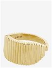 PILGRIM Jemma Square Signet Ring Gold-Plated - GOLD PLATED - One Size