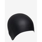 NIKE SWIM Nike Long Hair Silicone Adult Cap - BLACK - One Size