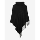 VERO MODA Vmkleo Poncho Rep - BLACK - One Size