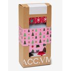 VERO MODA Vmelf Socks Giftbox Xmas - CHINESE RED - One Size