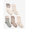 MINYMO Socks W. Pattern (5-Pack) - LIGHT GREY MELANGE - 23\26 – kuva 1
