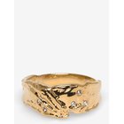 PILGRIM Sol Organic Shaped Crystal Ring Gold-Plated - GOLD PLATED - One Size