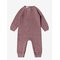 MANGO Knitted Long Jumpsuit - DARK RED - 74 – kuva 1
