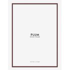 POSTER & FRAME Plum Wood Frame - PLUM - A3