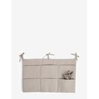 SMALLSTUFF Hanging Organizer For Bed, Rose Gingham - SANDY - One Size