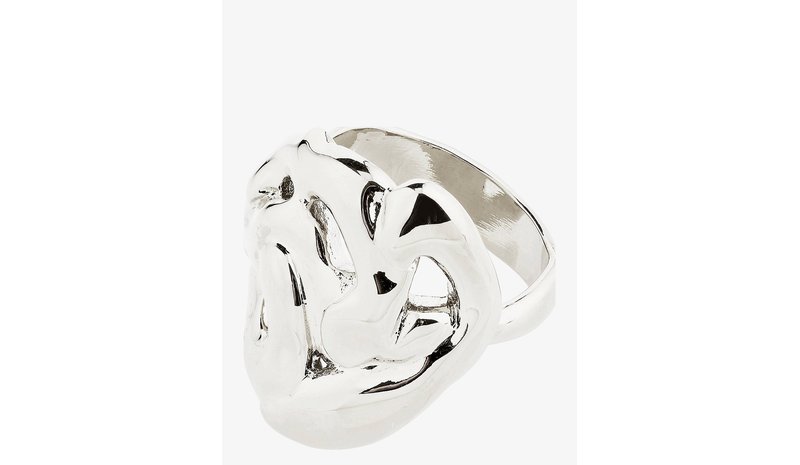 PILGRIM Luca Ring Silver-Plated - SILVER PLATED - One Size – kuva 1/1