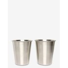 RAINS Stainless Steel 2-Pack Cups 300Ml - STEEL - 30 CL