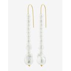 PILGRIM Willpower Pearl Earrings Gold-Plated - GOLD PLATED - One Size