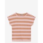 DAILY 7 T-Shirt Fancy Stripe - SILVER PINK - 122
