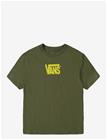 VANS Stretch Logo Ss - GREEN BALSAM - L