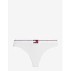 TOMMY HILFIGER Varsity Rib Thong - WHITE - XS