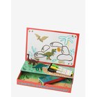 FLOSS & ROCK Magnetic Scene & Doodle Set - Dino - GREEN - 30X23X4