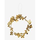 HOUSE DOCTOR Wreath, Hdclover, Brass Finish - BROWN - One Size