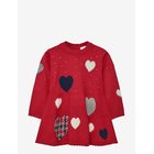 BOBOLI Knitwear Dress - SCARLET - 122