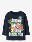 NAME IT Nmmjik Paw Ls Nreg Top Box Noos Cplgm - NAVY BLAZER - 116