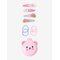 LINDEX Hair Set - LIGHT PINK - One Size – kuva 1