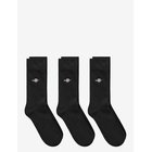 GANT 3-Pack Shield Socks - EBONY BLACK - 40-42
