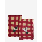 BYON Napkin Sera 2Pcs/Set - RED - 45X45 cm